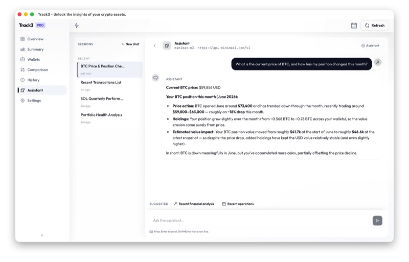 Track3 AI — Mobile Assistant on iOS